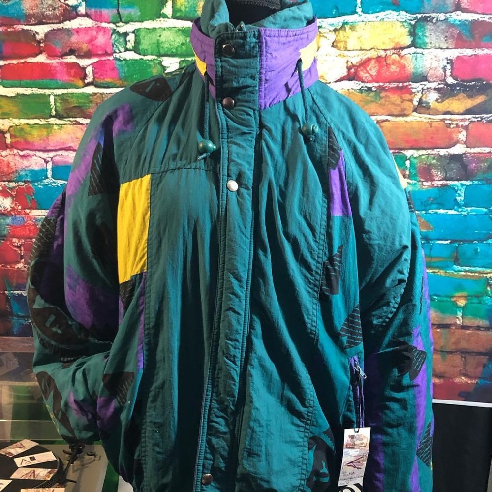 90s Windbreaker Men's Ski Coat